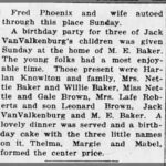 Birthday Party for Jack's kids