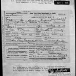 La Verna Villone Birth Certificate