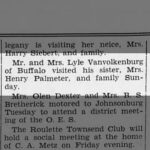 Lyle Vanvolkenburg visits his sister in Potter County, PA